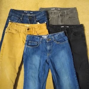 Boys pants -5pack - size 8 husky